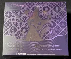 Pokemon TCG Paldean Fates Pokemon Center Exclusive Elite Trainer Box (ETB) *PICS - Image 1