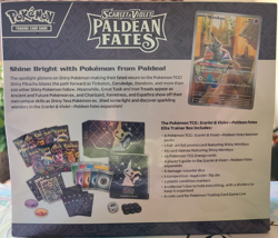 Pokemon TCG Scarlet & Violet Paldean Fates Elite Trainer Box ETB New Sealed - Image 3