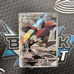 🔥Pokemon TCG Braviary 155/086 Illustration Rare Sv: Black Bolt Holo - NM+🔥 - Image 1