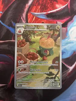 🔥 Pokemon TCG Surging Sparks Appletun 211/191 Illustration Rare NM 🔥 - Image 1
