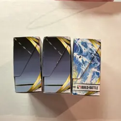 Pokemon Silver Tempest Booster Bundle and Build and Battle EMPTY BOXES - Image 2