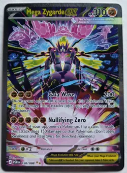 Pokemon TCG English Mega Zygarde Perfect Order 120/088 SIR - NM! - Image 1