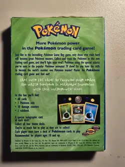 Pokemon Overgrowth Theme Deck - Box and Rulebook Only - Image 2