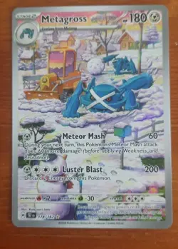 Pokemon TCG Metagross Scarlet Violet Temporal Forces 178/162 - Image 1