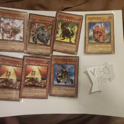 Lot Of Old Yugioh Monsters: Zombie Machine Dino - Image 1