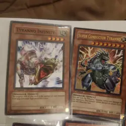 Lot Of Old Yugioh Monsters: Zombie Machine Dino - Image 3