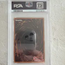 PSA 8 NM 2020 The Winged Dragon of Ra LED7-EN000 Ghost Rare 1st Edition Yugioh - Image 2