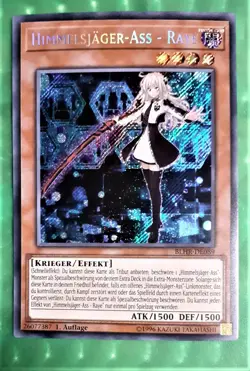 Yu-Gi-Oh BLHR, Himmelsjager-Ass - Raye "near mint", 1. Auflage - NEU - Image 1