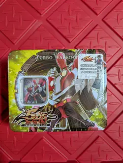 2008 Yu-Gi-Oh! 5DS Turbo Warrior Tin Factory Sealed - Image 1