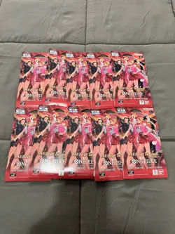 ONE PIECE Heroines EB-03 Sleeved Booster pack English ( LOT OF 10 ) NEW SEALED - Image 1