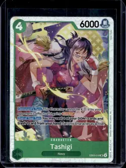 2026 One Piece Heroines Edition Tashigi Super Rare #EB03-018 - Image 1