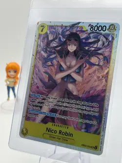 Bandai One Piece CCG Nico Robin EB03-055 Super Rare Full Art Holo 8000 - Image 1