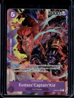 2024 One Piece The Best Eustass"Captain"Kid Super Rare #OP05-074 - Image 1