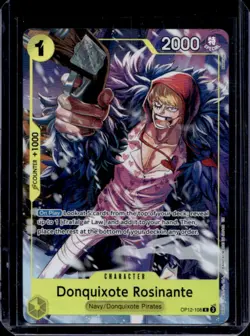 2025 One Piece Legacy of the Master Donquixote Rosinante Rare #OP12-108 - Image 1