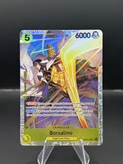 SHIPS TODAY ONE PIECE Borsalino Eb04-058 SR Adventure On Kami’s Island OP15 ENG1 - Image 1