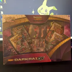 Pokemon TCG- Shining Legends Shiny Darkrai GX Box- 2018 Sealed - Image 1
