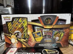 Sealed Pokemon Shining Legends Raichu GX Special Collection Box - Image 1