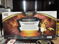 Sealed Pokemon Shining Legends Raichu GX Special Collection Box - Image 2