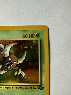 Pinsir 1st Edition Jungle Holo 9/64 WOTC 1999 Pokemon Card LP Nice Swirl - Image 5
