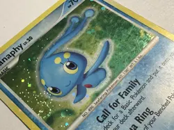 Pokemon Manaphy 9/130 Holo Rare Diamond & Pearl 2007 LP EXC Foil Card - Image 2