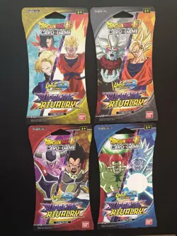 Dragon Ball Super Card Game Supreme Rivalry Booster Pack New Sealed - Lot Of 4 - Image 1
