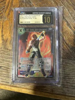 Dragon Ball Super SSG Trunks Spirit Empowered Promotional Cards 2022 CGC 10 RC7 - Image 1