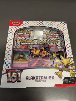 Scarlet&Violet 151 Alakazam ex collection 3-Promo Cards 4-Boosters - Image 3
