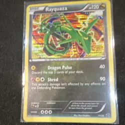 Pokemon Rayquaza Dragon Vault Holo Rare Card 11/20 English TCG Basic 120 HP - Image 1