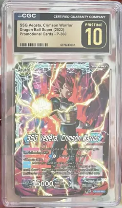 SSG Vegeta, Crimson Warrior - Promotion Cards (PR) - Image 1