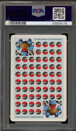 Pokemon Gengar King of Clubs Pokemon Stadium Blue Playing Cards PSA 10 Gem Mint - Image 2