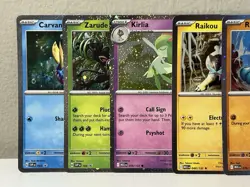 Cosmos Holo 10 Card Lot Pokemon TCG No Duplicates Charmander Riolu - Image 4