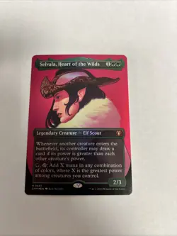 Selvala Heart Of The Wilds Borderless Foil Card #0681 MTG LP - Image 1
