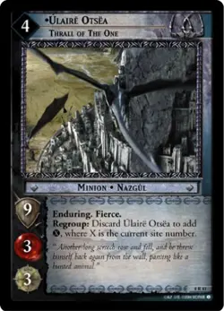 LOTR TCG SOG Siege of Gondor ULAIRE OTSEA THRALL ONE 8R81 NM/MINT Top Shelf Card - Image 1