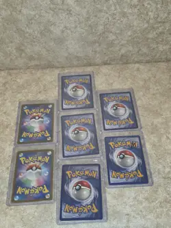Pokemon TCG Lot Scizor Meowscarada Cosmoem Eevee Hitmonlee 7 Cards Regular Holo - Image 2