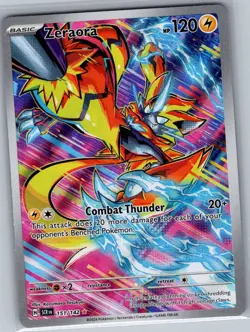 Zeraora 151/142 SV07: Stellar Crown - Pokemon Card - NM - Image 1