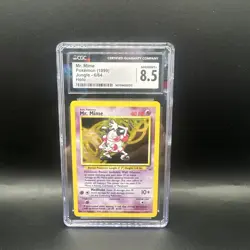 CGC 8.5 Mr. Mime 1999 Jungle 6/64 Holo Pokemon Card - Image 1