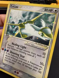 Pokemon Latias Gold Star Card 105/107 EX Deoxys 2005 (Binder Copy) - Image 3