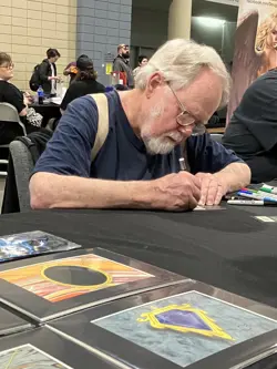 REVISED SACRIFICE Play Card with ORIGINAL ART by DAN FRAZIER! - Image 2