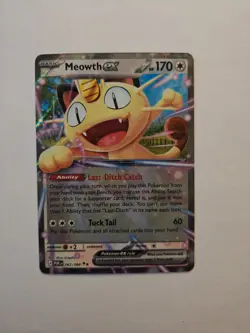Pokemon Meowth EX card 62/88 : Double Rare - Perfect Order Near Mint or better - Image 3