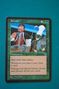 Recycle - MTG - Tempest - Never Played - Magic The Gathering - Image 1