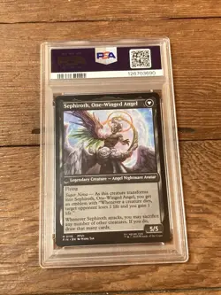 Sephiroth, Fabled SOLDIER - FINAL FANTASY (FIN) Magic the Gathering PSA 9 - Image 3