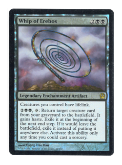 Whip of Erebos - Theros (THS) FOIL near mint but slightly bendy - Image 1