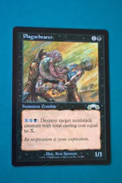 Plaguebearer - MTG - Exodus - Never Played - Magic The Gathering - Image 1