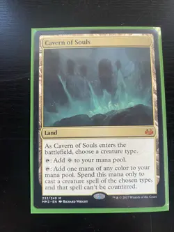 Cavern of Souls MTG, Land — Magic: The Gathering MM3 & Avacyn Restored Lot - Image 1