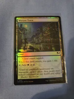 Mutant Town FOIL Teenage Mutant Ninja Turtles MTG NM - Image 1