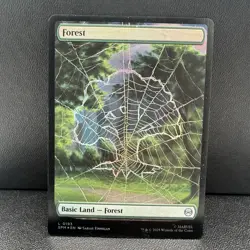 MTG Marvel's Spider-Man SPM Foil Full Art Basic Lands Set Magic The Gathering - Image 2