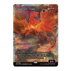 Spinerock Tyrant (0399) (Showcase) (Fracture Foil) - Lorwyn Eclipsed (ECL) - Image 1
