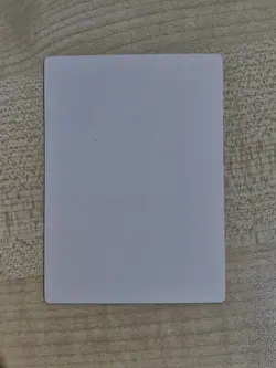 MTG Misprint Land Tax Italian Legends NFC White Back - Image 2