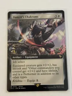 Dancer's Chakrams Extended Art Final Fantasy 105 - Image 1