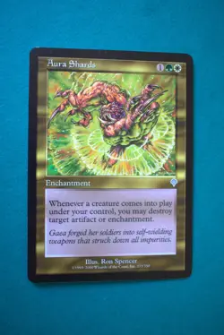 Aura Shards - MTG - Invasion - Never Played - Magic The Gathering - Image 1